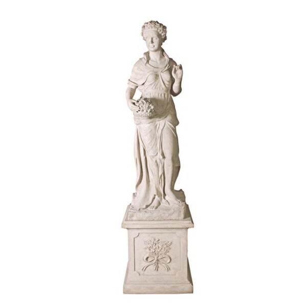 Four Seasons Spring Statue With Plinth
